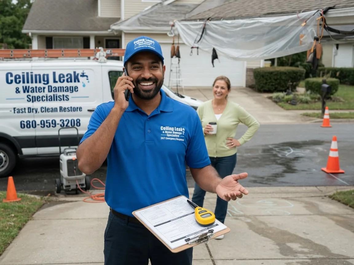 Ceiling Leak Cleanup Epping, ND FAQs
